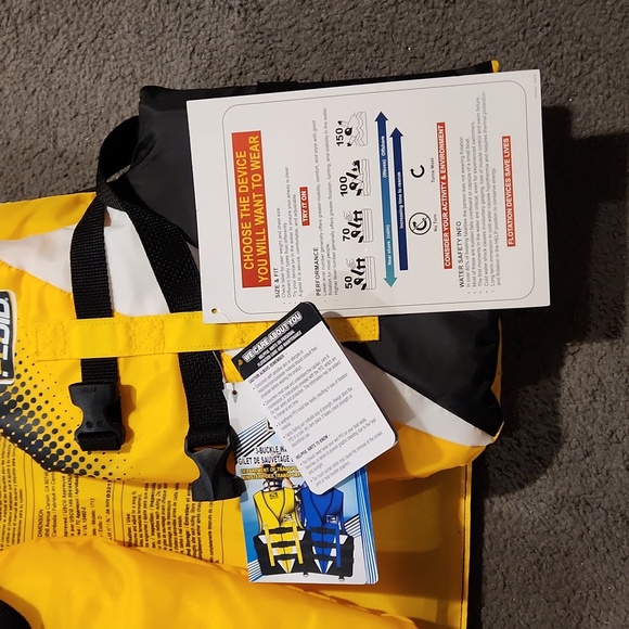 Fluid personal floatation device. Adult xlarge - Picture 5 of 5